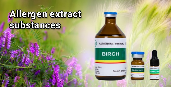 ALLERGEN EXTRACT SUBSTANCES